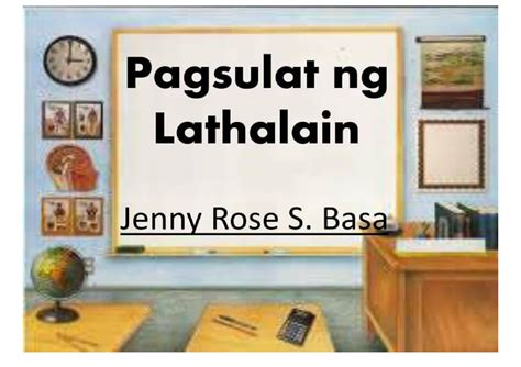 Pagsulat ng Lathalain (Campus Journalism) .